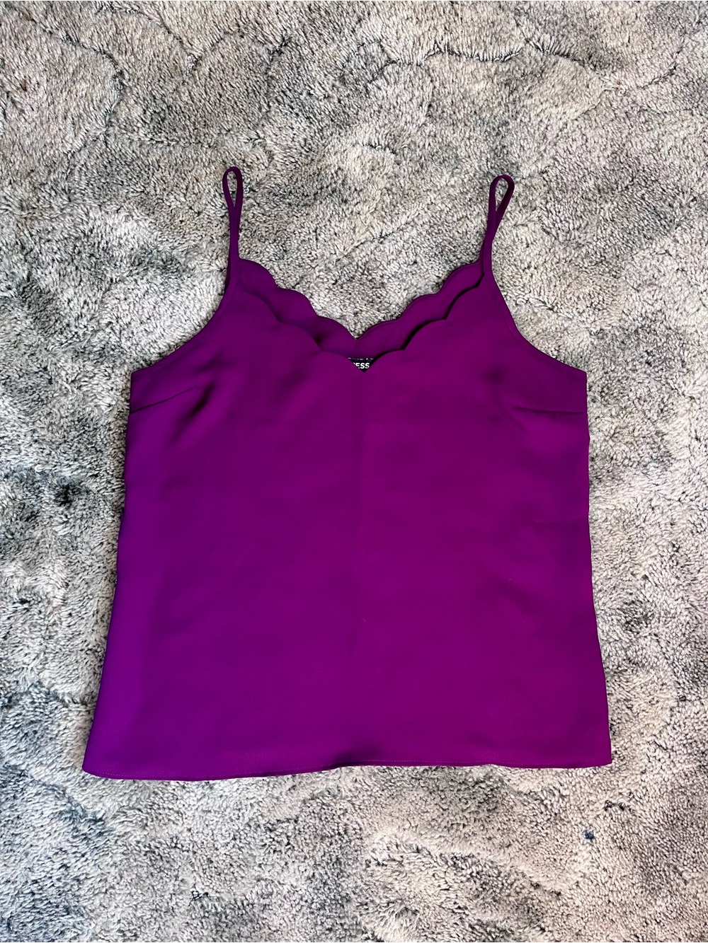 Express Scalloped V-Neck Cami